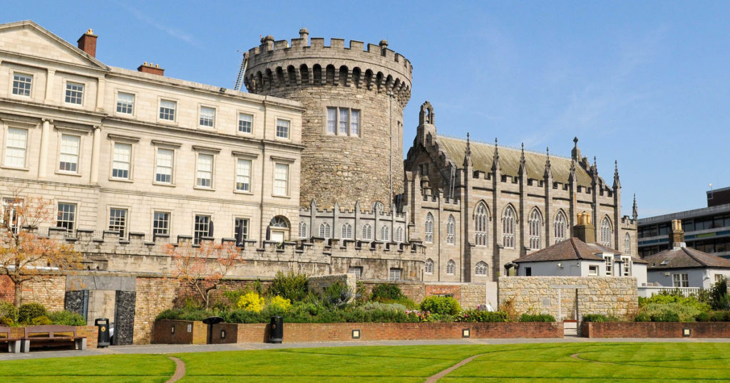 Dublin Castle In The Heart Of This Historic City . Fantastic History.